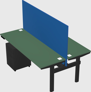 Shared electric desk