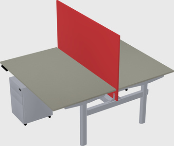 Shared electric desk