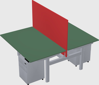 Shared electric desk