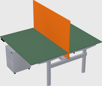Shared electric desk