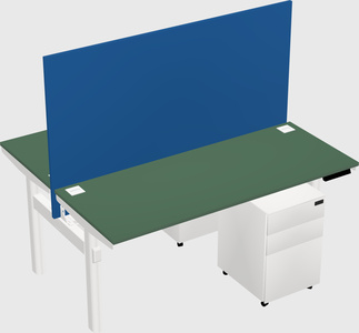 Shared electric desk