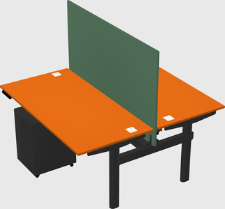 Shared electric desk