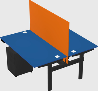 Shared electric desk