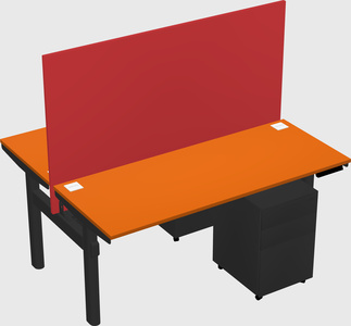 Shared electric desk