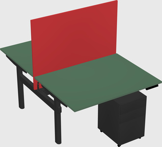 Shared electric desk