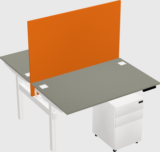 Shared electric desk