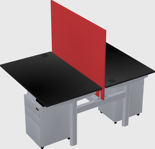 Shared electric desk