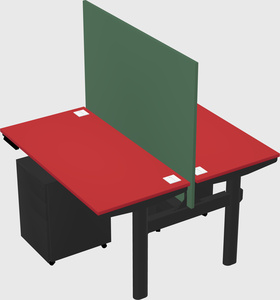 Shared electric desk