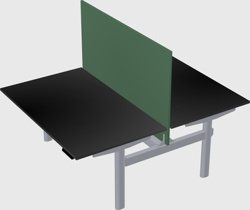 Shared electric desk
