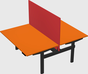 Shared electric desk