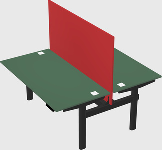 Shared electric desk