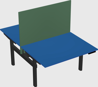 Shared electric desk