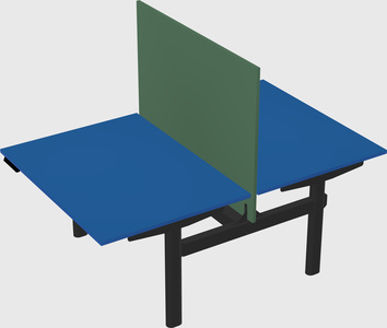 Shared electric desk