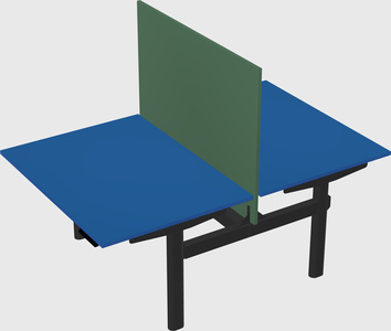 Shared electric desk