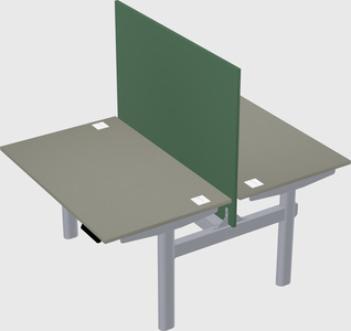 Shared electric desk