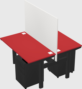 Shared electric desk