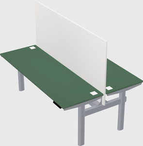 Shared electric desk