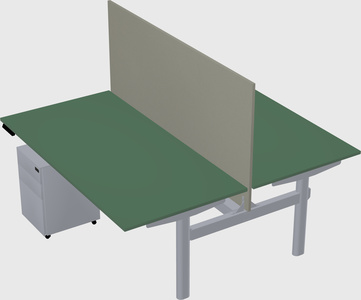 Shared electric desk