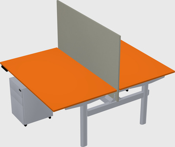 Shared electric desk