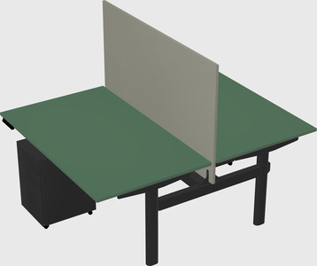 Shared electric desk