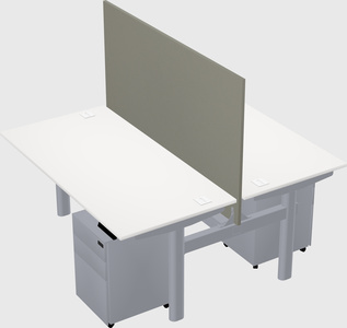 Shared electric desk