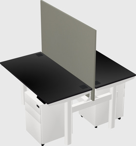 Shared electric desk