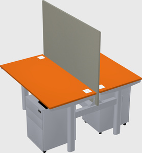 Shared electric desk