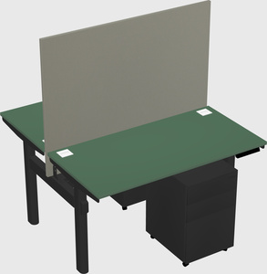 Shared electric desk