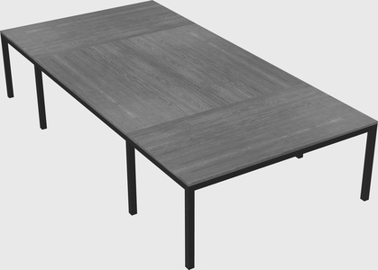 Shared office desks