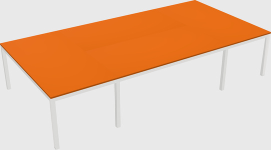 Shared office desks