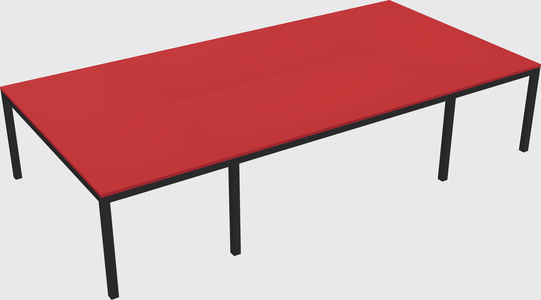 Shared office desks