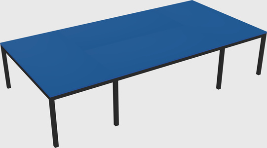 Shared office desks