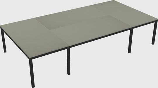Shared office desks
