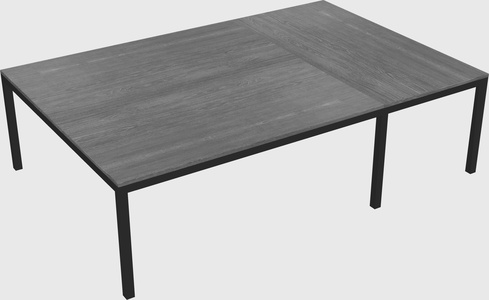 Shared office desks