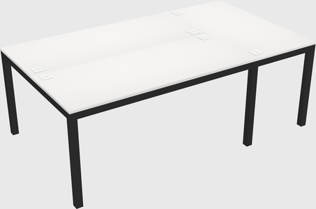 Shared office desks