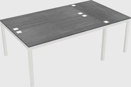 Shared office desks