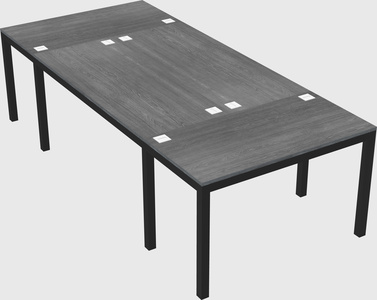 Shared office desks