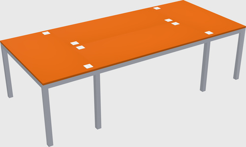 Shared office desks