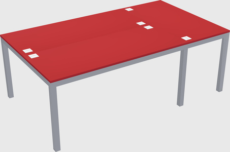 Shared office desks