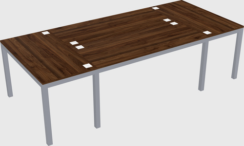 Shared office desks