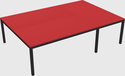 Shared office desks