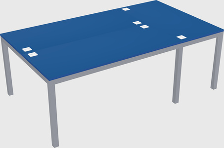 Shared office desks