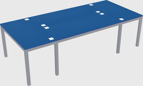Shared office desks