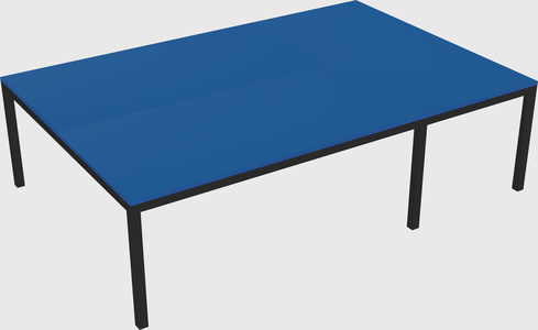 Shared office desks
