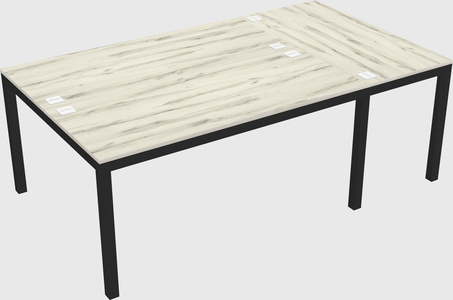 Shared office desks