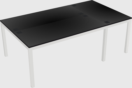 Shared office desks