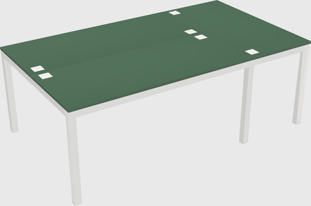 Shared office desks