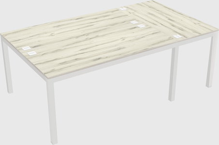 Shared office desks