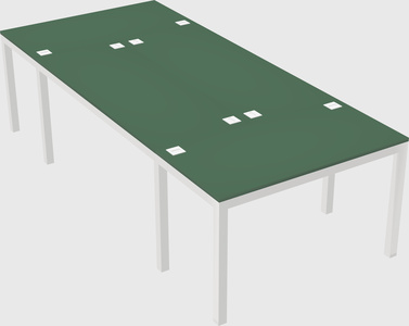 Shared office desks