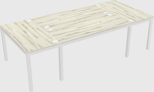 Shared office desks